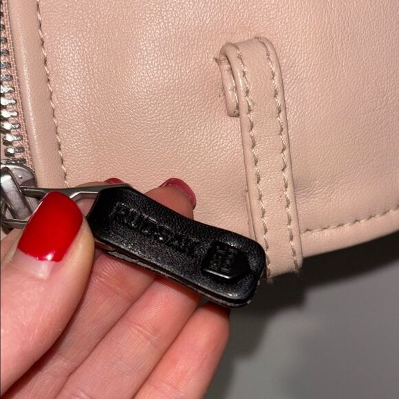 Rudsak Dusty Pink Leather Motorcycle Jacket NWOT - Picture 7 of 7